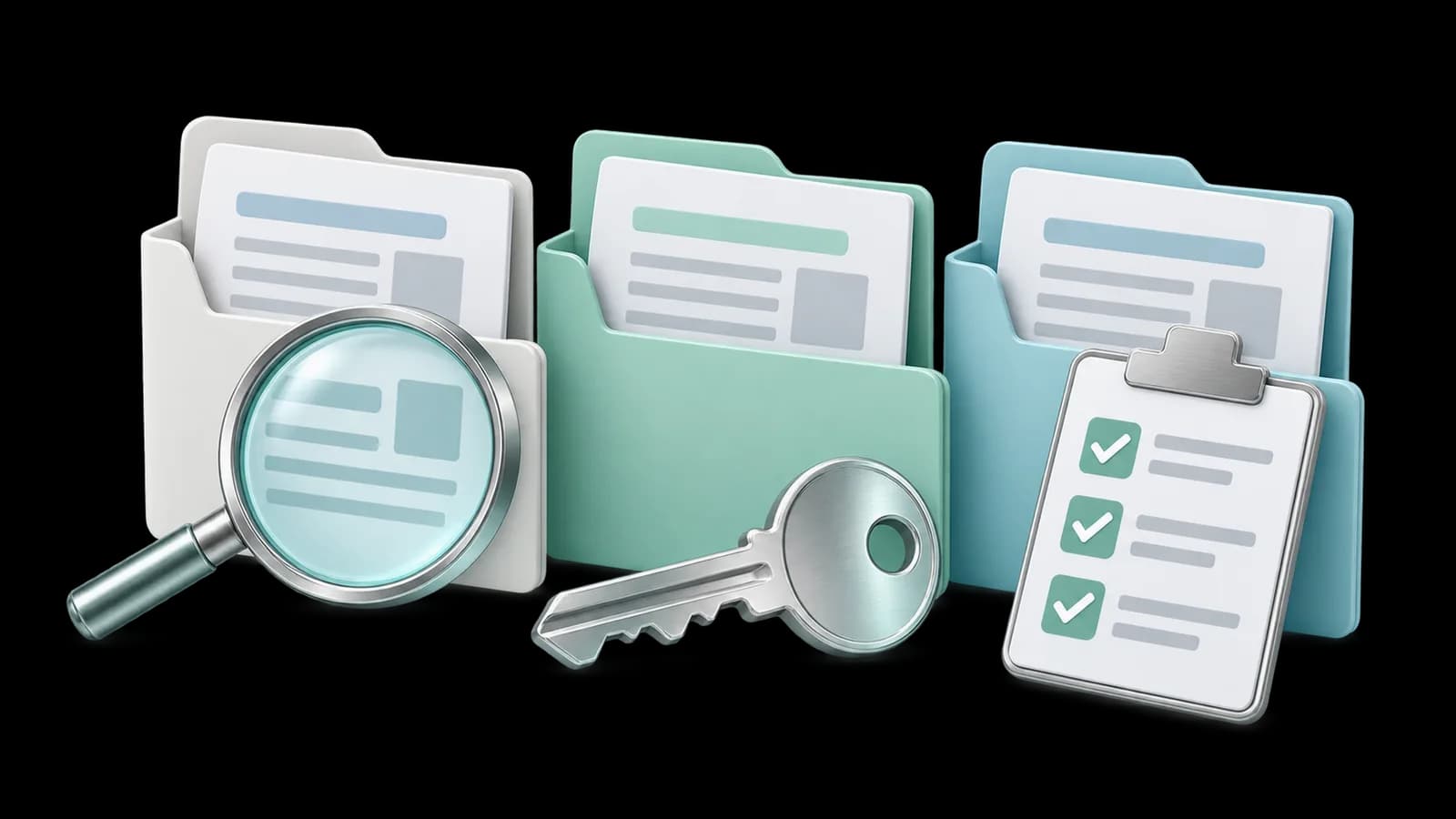 Konzeptillustration: Wie wählt man eine SEO-Agentur aus? Checkliste für Verträge, Berichte und Abschlussprüfungen.