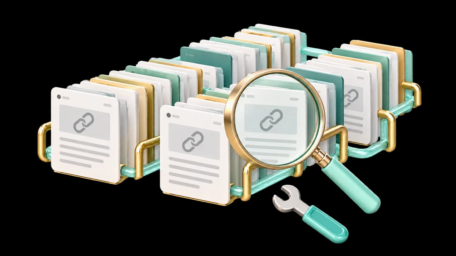 Concept illustration: SEO Search Engine Optimization
